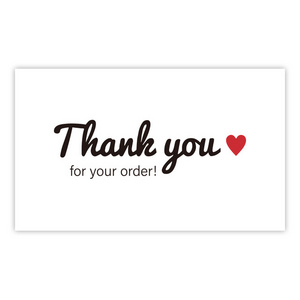 Wholesale Custom Logo Sample Blank Design Wedding Greeting Thank You Gift Notes Cards 4x6 Set with Envelopes and Pack