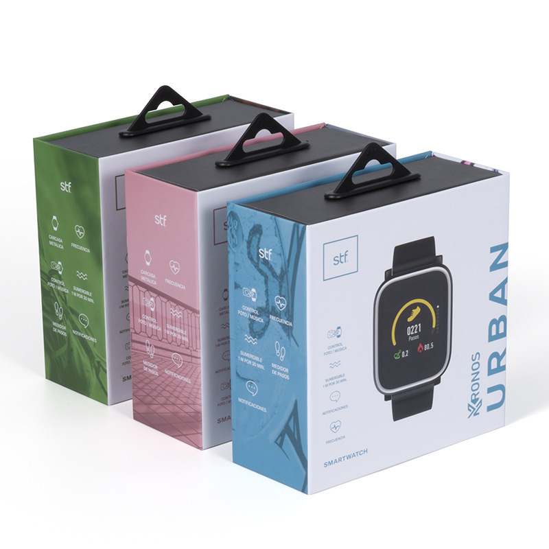 Custom Luxury Electronic Smart Watch Packaging Paper Box For Apple Watch Band Boxes Packaging