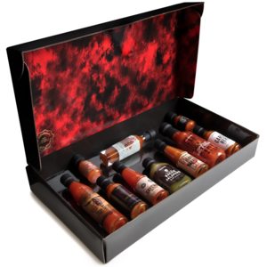 Custom Printed Hot Sauce Bottle Packaging Shipping Box For Hot Sauce