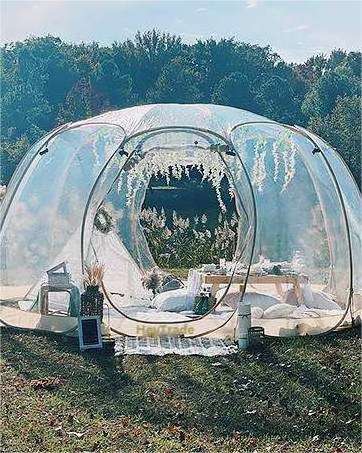 Luxury Outdoor Bubble PVC Dome Garden Canopy Tents Pop Up Transparent Tent Pop Up Bubble Tent