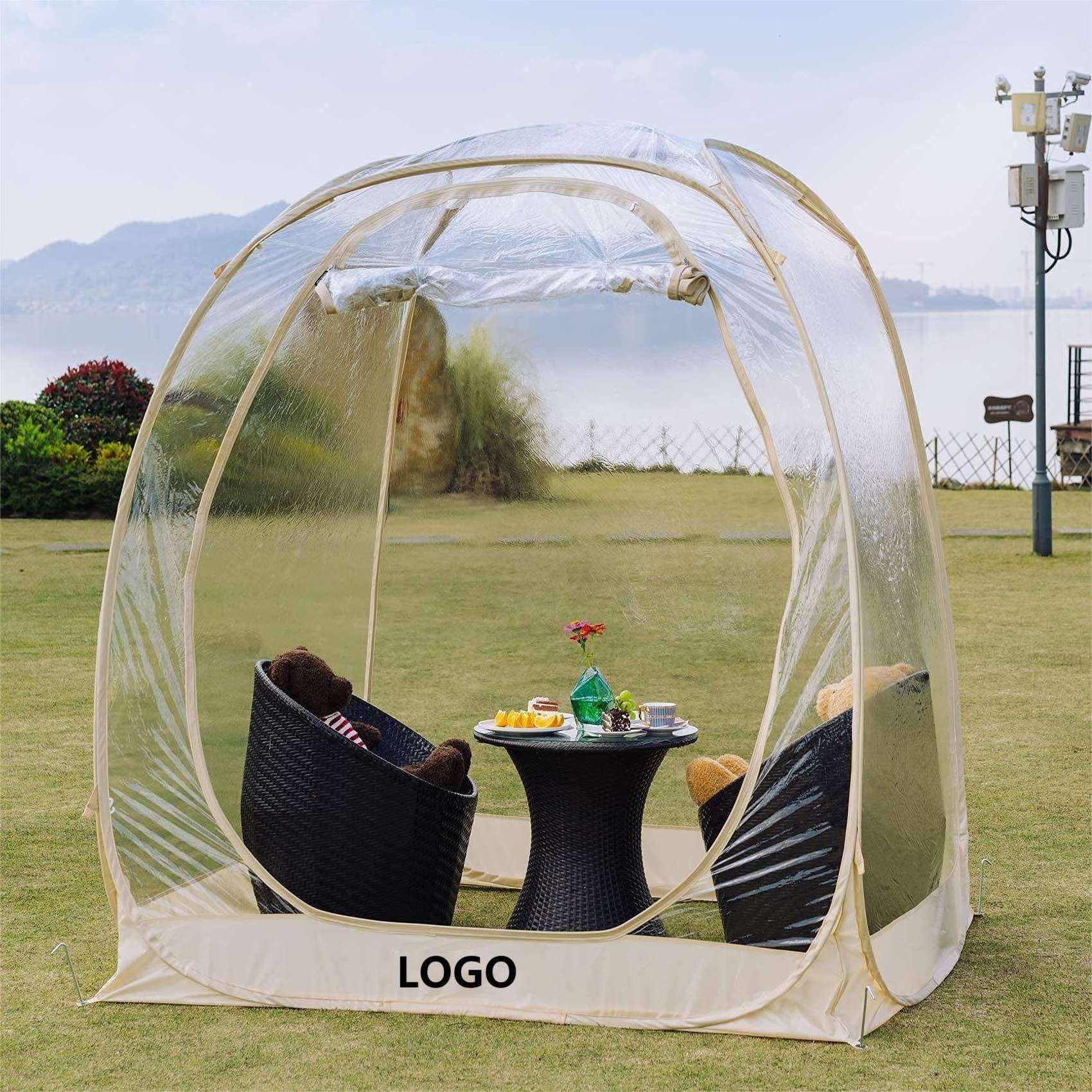 Luxury Outdoor Bubble PVC Dome Garden Canopy Tents Pop Up Transparent Tent Pop Up Bubble Tent