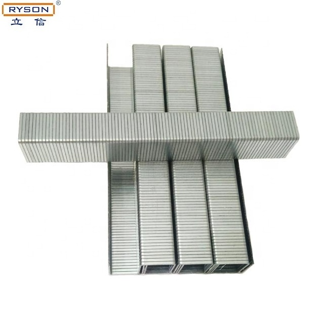 Galvanized Wire Nails P88 Series Staples 13.2mm Crown Clips Carton Staple Pins Office Furniture Desks F Nails Pins