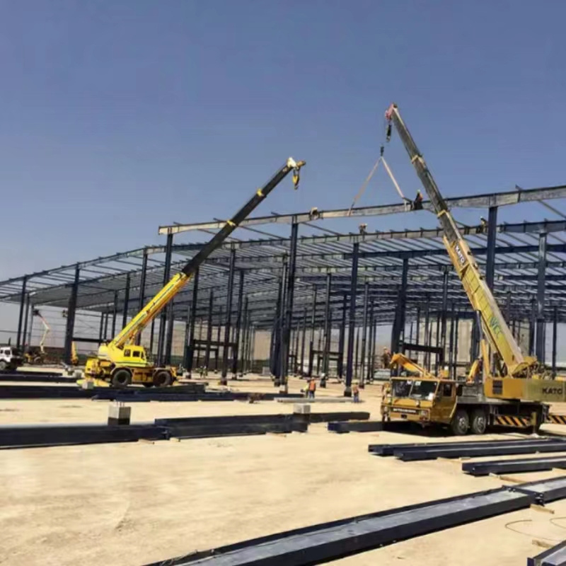 Custom Steel Structure shed Fabrication design Company Metal Steel Structure Warehouse Building in China