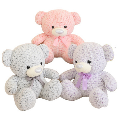 Sweet Plushies Teddy Bear With Bow Tie Stuffed Animal Toys 40CM Teddy Bears Peluches Kids Toys Gift