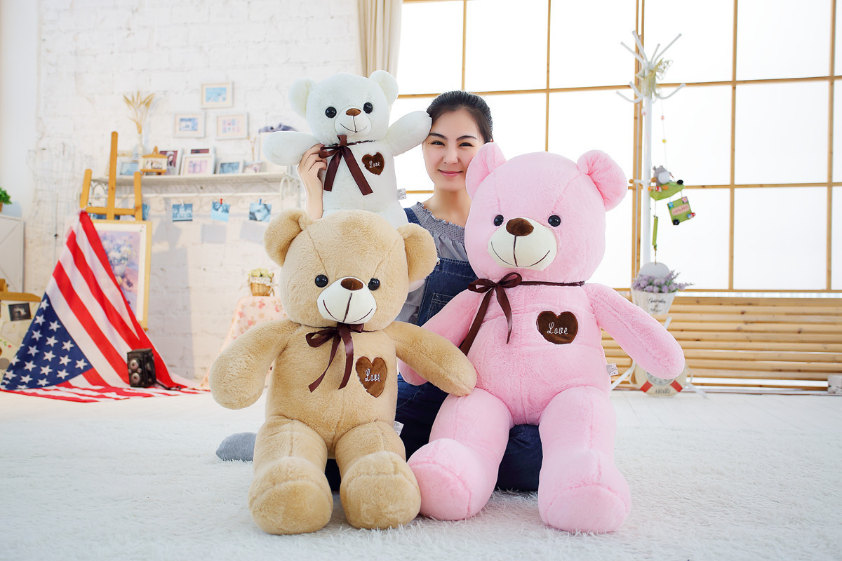 Factory Stuffed Animal Toys Teddy Bear Peluches Unstuffed Teddy Bear Skin Giant Teddy Bear