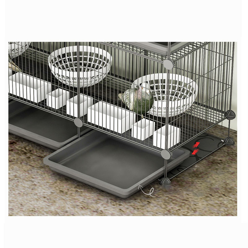 Large three-story multiple spaces matching box bird pigeon cage breeding cage