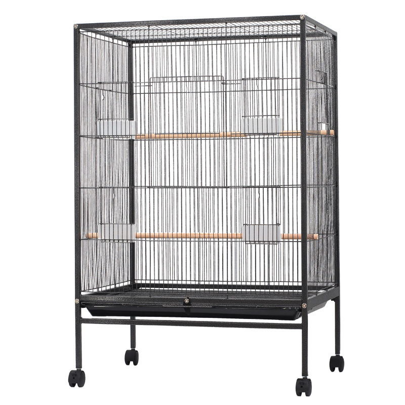 Wholesale Fancy Multi-layer Space Large Big Stainless Steel Pet Parrot Bird Cage