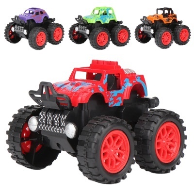 New Mold Children Toy Car Inertia 4WD off Road Vehicle Friction Toy Car Monster Truck