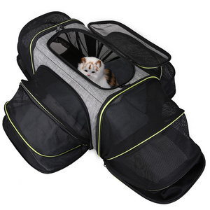 Hot Sale Pet Carrier Bag Airline Approved Small Soft Sided Collapsible Portable Travel Dog Carrier