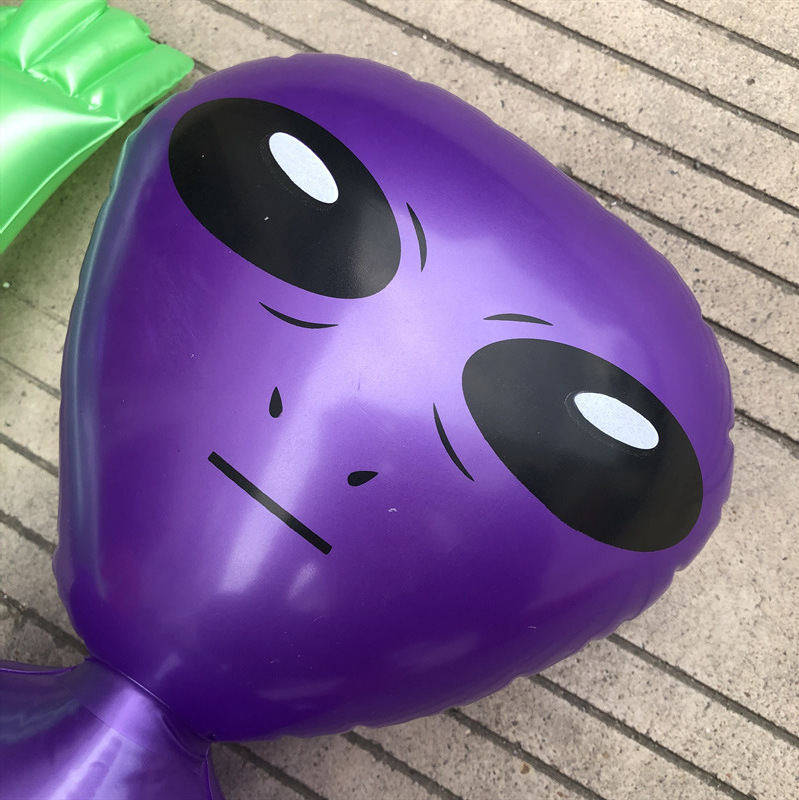 Novelty toy pvc kids alien inflatable inflatable toy accessories inflatable alien toys