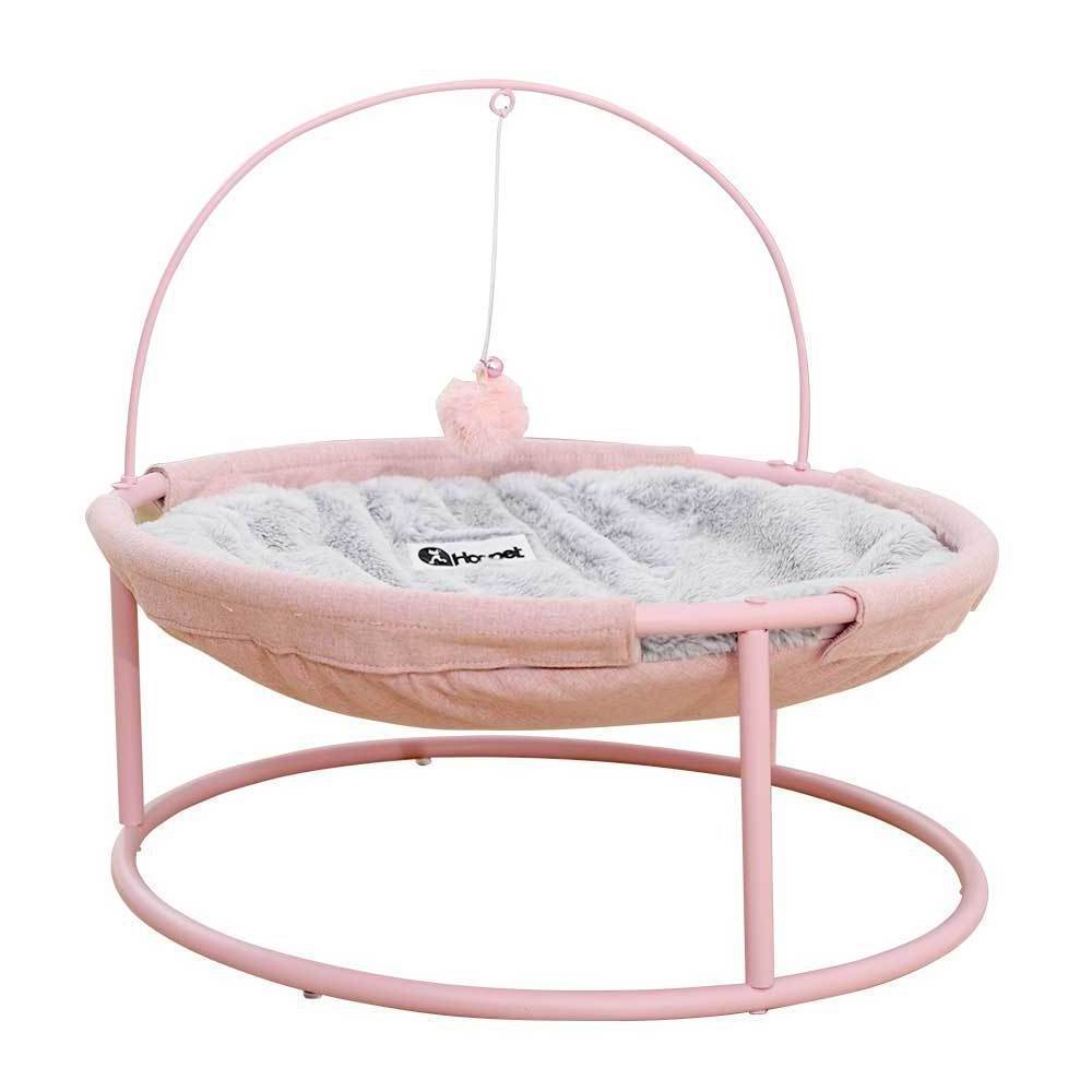 Stylish Pet Supplies Indoor Luxury Hanging Metal Swing Cat Hammock Bed