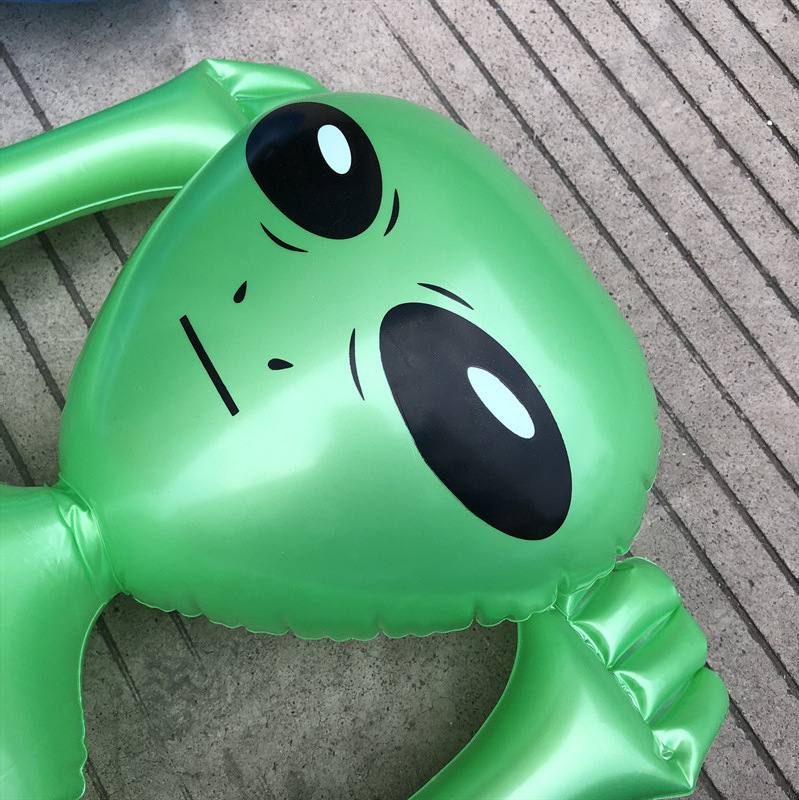 Novelty toy pvc kids alien inflatable inflatable toy accessories inflatable alien toys