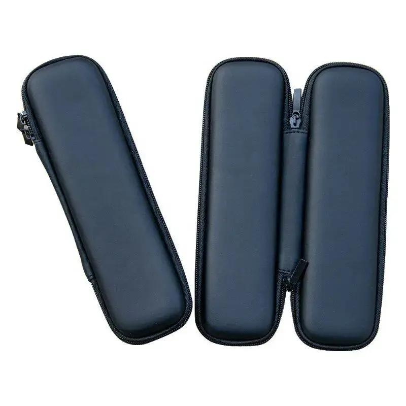 EVA pencil case Black Pen Holder zipper box Mini Travel Case Waterproof Large capacity for students