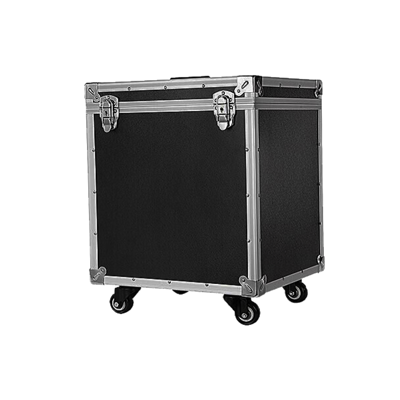 Silver Aluminum Carrying Hard Case Portable Aluminum Case with Customized Pluck Foam Interior For Tools Parts