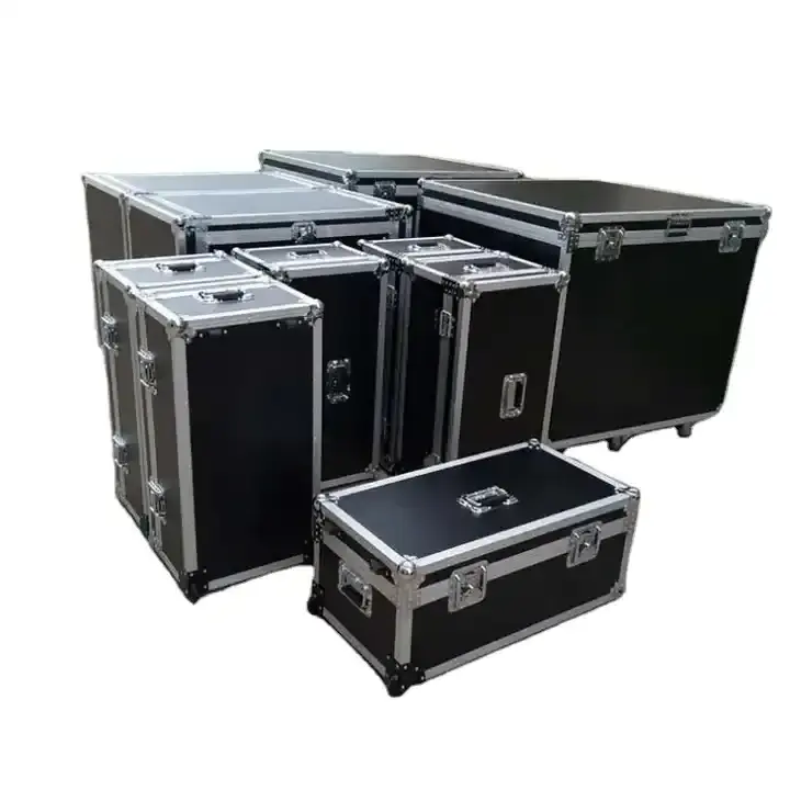 Professional Heavy Duty Storage Midas M32 hardware Cable Flight Aluminum Boxes Road Case