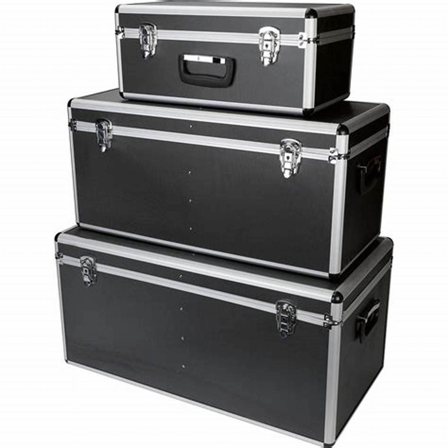 Aluminum Case with Outside Trolley Custom Train Flight Aluminum Pilot Flight Case