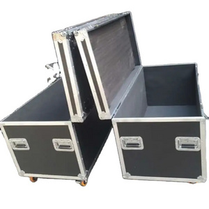 Heavy Duty Utility Aluminum Trunk Transport Road Tool Box Flight Case