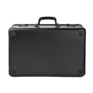 EVA Aluminum Storage Tool Box Hardcase Custom Portable Long Carrying Case Nylon Foam Black Briefcase