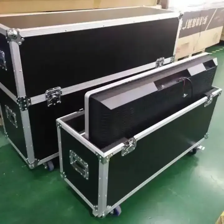 High Quality Portable Hard Custom Size Plywood Aluminum Equipment Flight Carrying Tool Case for Music Instrument