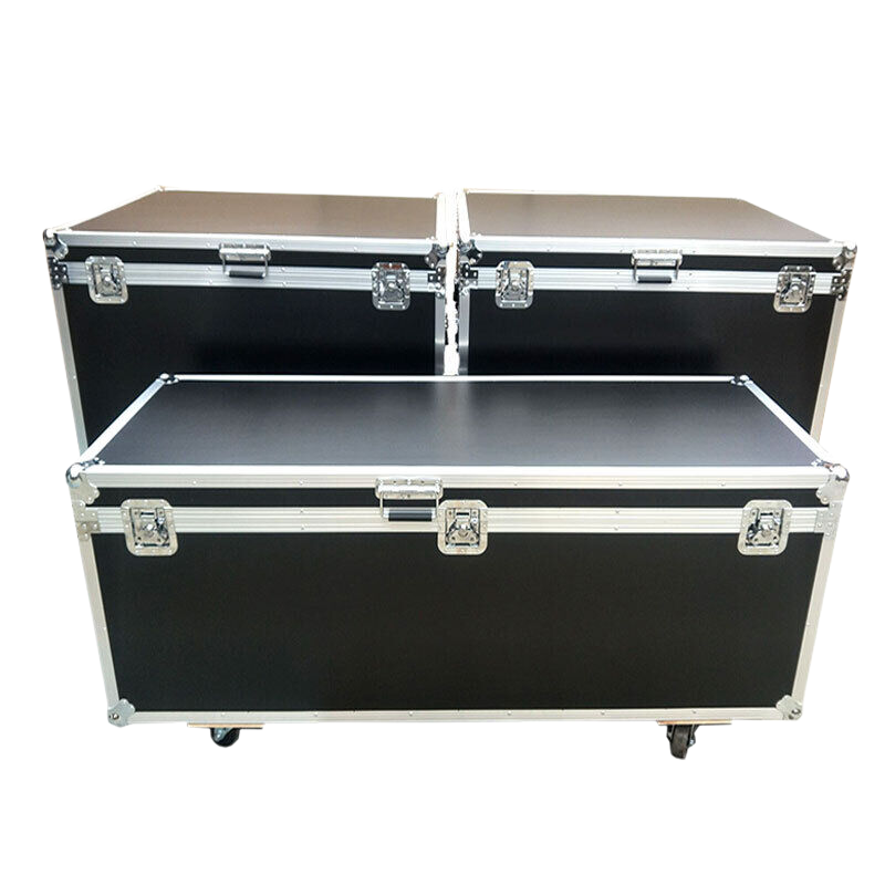 Hard Travel Road Case Wheels and Foam  Flight Aluminum Case