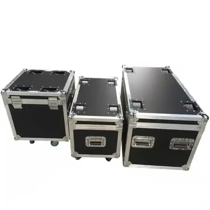 Heavy Duty Utility Aluminum Trunk Transport Road Tool Box Flight Case