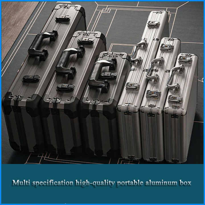 Custom Industry Case Foam Padding High Capacity Aluminum Rolling Tool Case Trolley Suitcase With Wheels