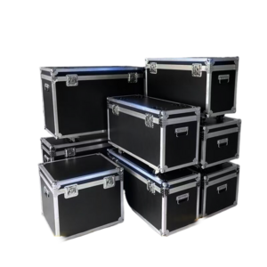 Drum Kit Storage Trunk Aluminum Flight Carry Case With Lock Strong Road Cases