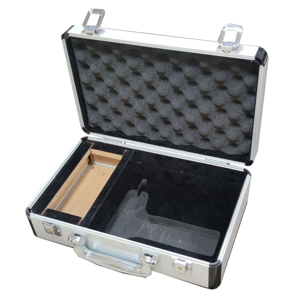 Factory Portable Custom Aluminum Gun Tool Box ute Canopy Storage Case With Foam Cut Padding