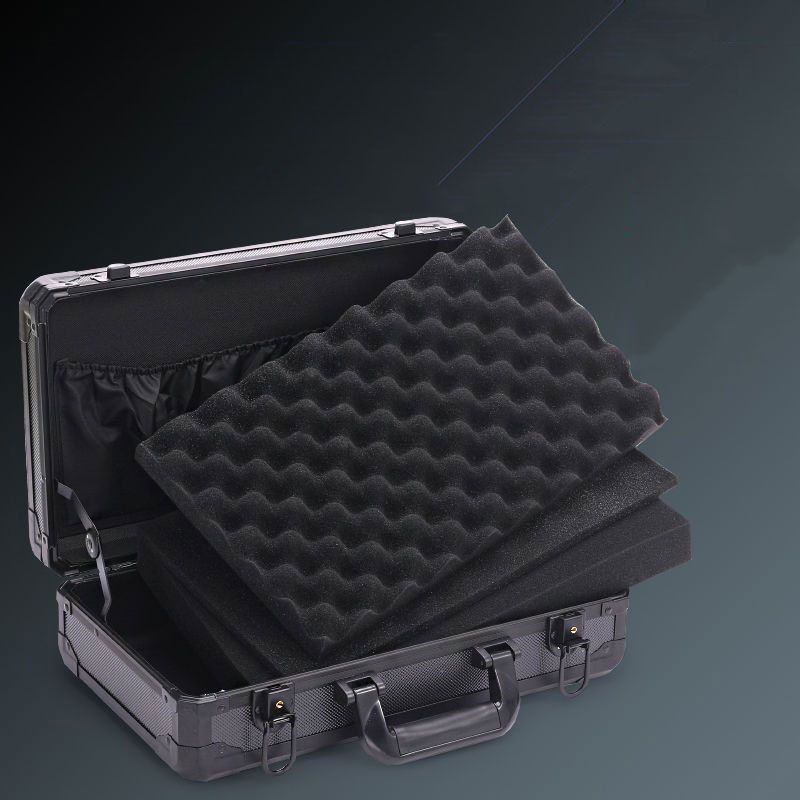 High Quality Aluminum Case Suitcase Tool Boxes Storage Tools Organizer Full Set Work Professional Aluminium Packaging