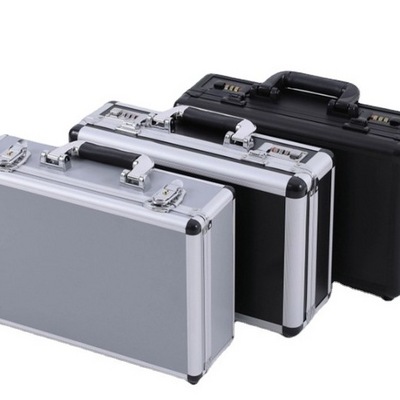 Portable Aluminum Toolbox Heavy Hand OEM With Keys Hard Aluminum Dental Instruments Carry Storage