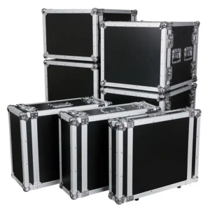 Manufacturer 4U 6U 8U Audio Road Rack Case with Heavy-Duty Tour Cable Trunk Flight Case Aluminium