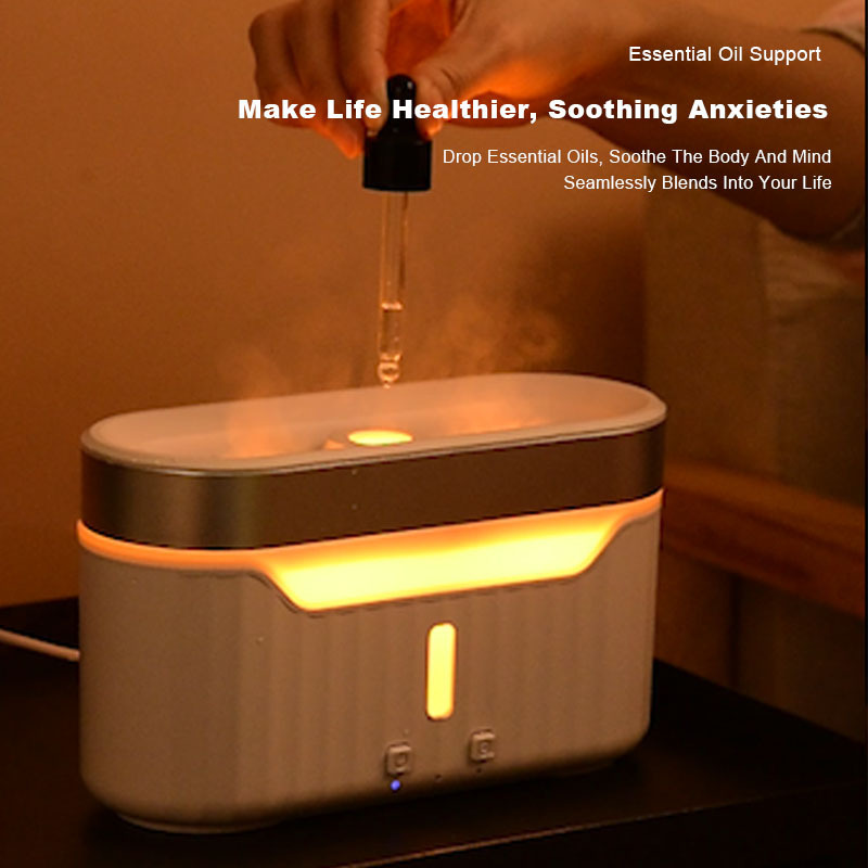 300ML Ultrasonic Essential humificador de humificador de aroma fine mist sprayer air cleaner volcanic humidifier For Home