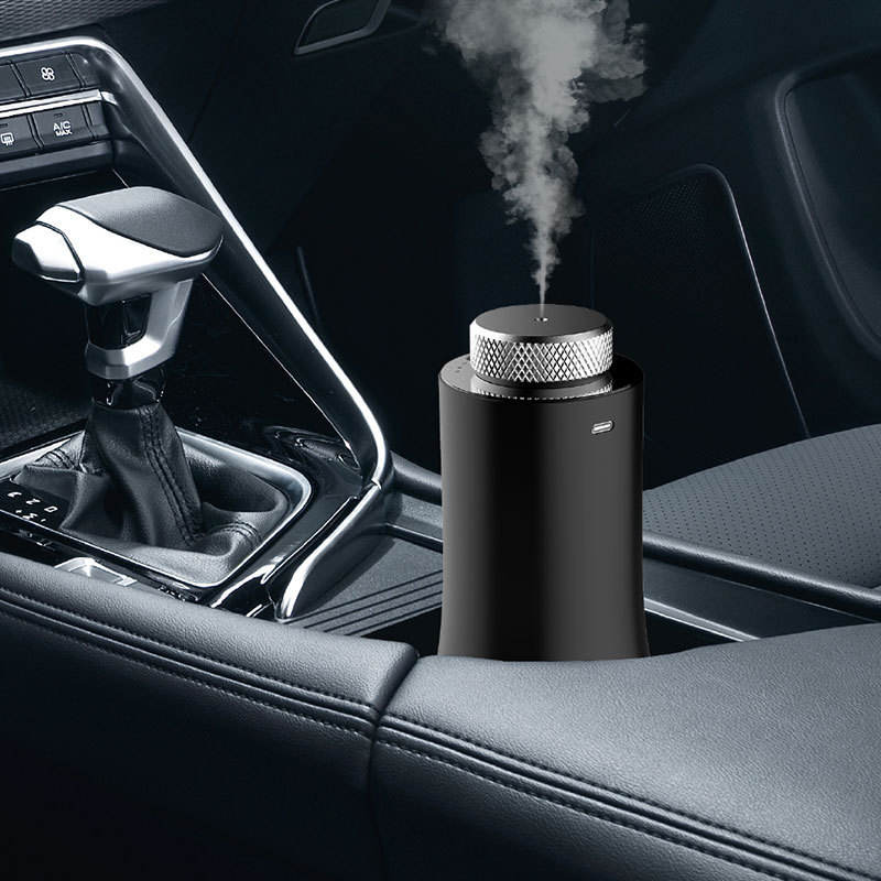 Amos Aroma Portable Car Air Perfume Diffuser Waterless Essential Fragrance Oil Scent Machine Wholesale Luxury Home Air Diffuser