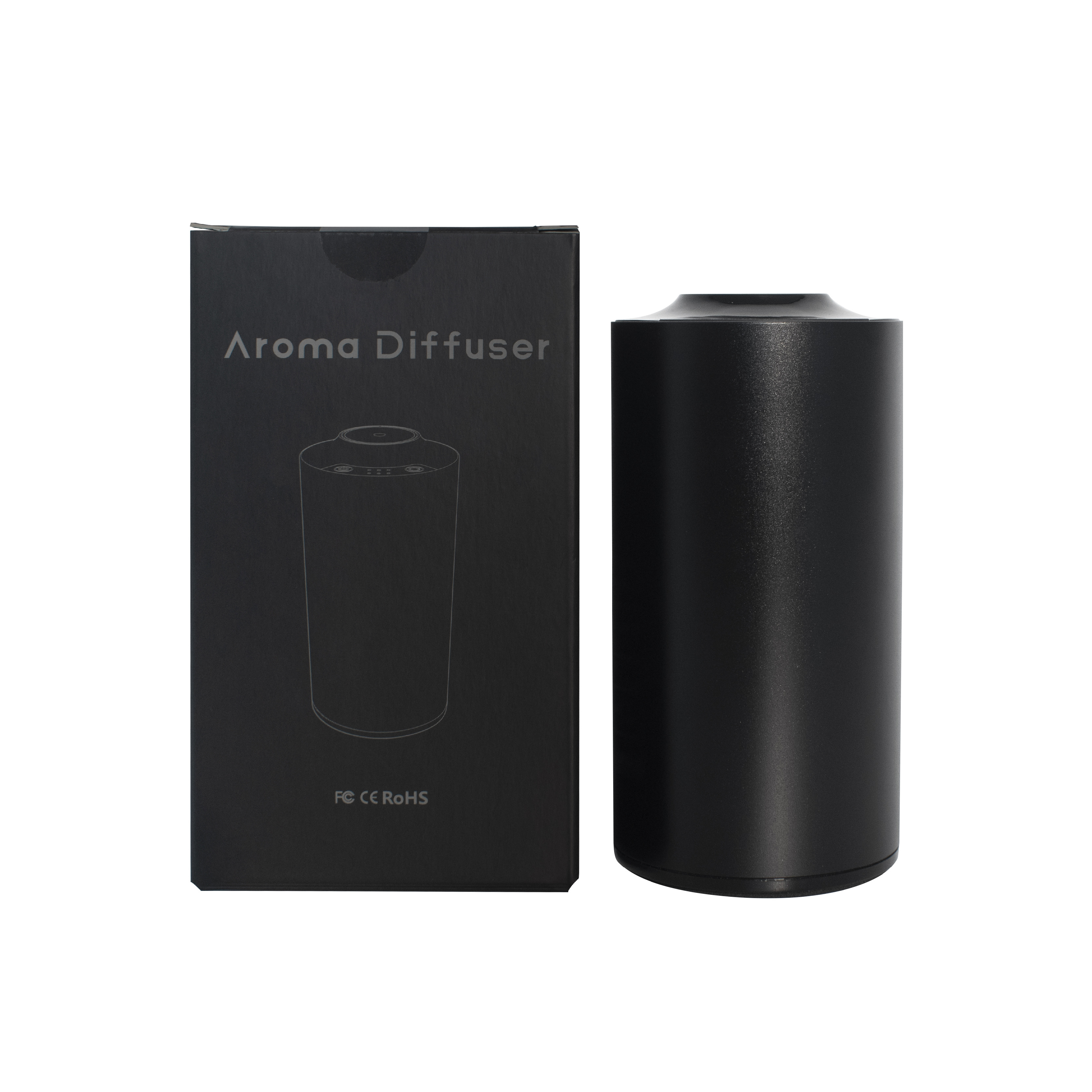 wireless small oil new fragrance oil custom black scented mini rechargeable dyfuzor scent machine aroma diffuser for car