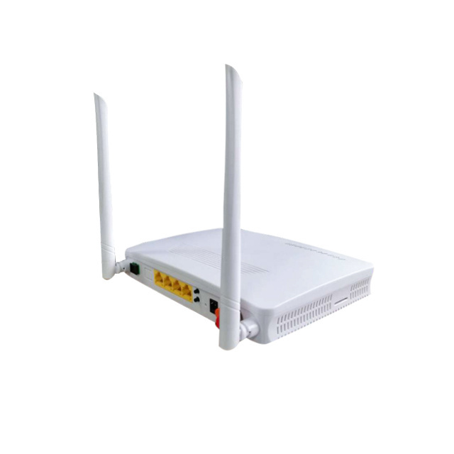 Single or Dual-Fiber GPON ONU Realtek Chipset FTTH ONU 1GE+3FE + WiFi + CATV RF GPON ONT Support Remote Control