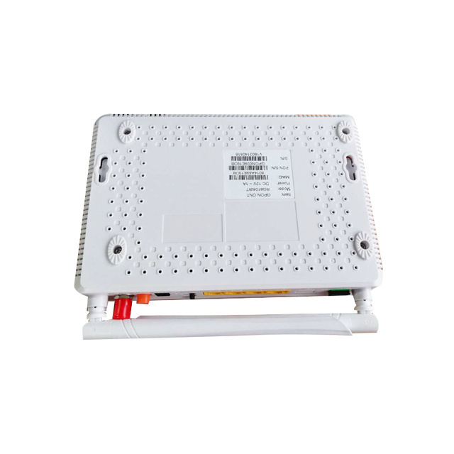 Single or Dual-Fiber GPON ONU Realtek Chipset FTTH ONU 1GE+3FE + WiFi + CATV RF GPON ONT Support Remote Control