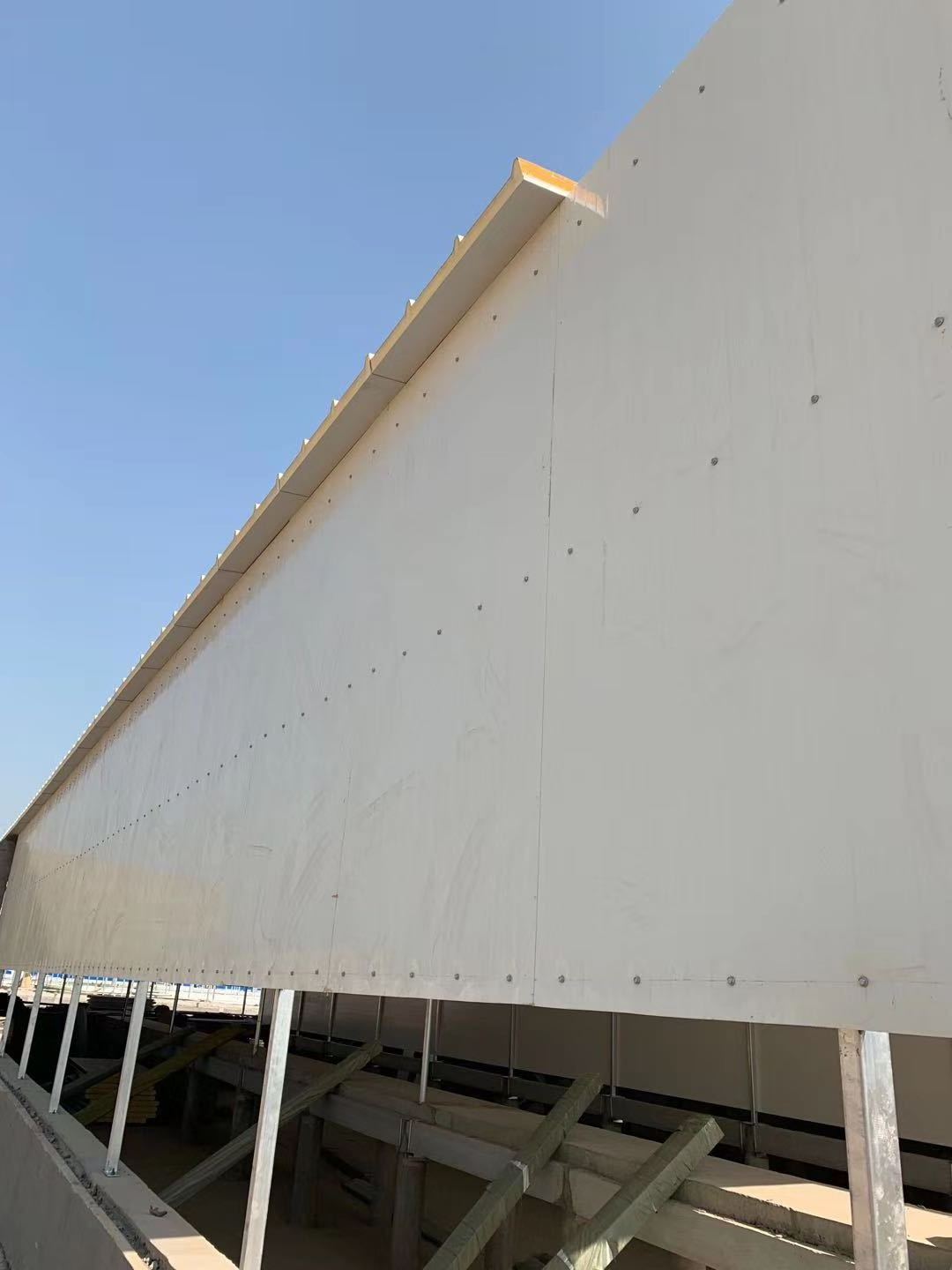 New building material corrugated PIR insulated sandwich panel for wall and roof of warehouse and coldroom and clean room