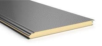 New building material corrugated PIR insulated sandwich panel for wall and roof of warehouse and coldroom and clean room