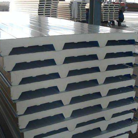 Prefab House PIR/rock wool Sandwich Panel Fireproof Wall/roof panel