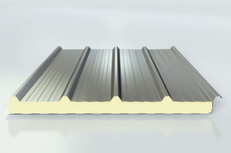 Wholesale Fireproof Polyurethane Foam PU Sandwich Panel Metal Siding Exterior Wall Cladding Panels