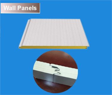 PU polyurethane foam PUR PIR cold room storage warehouse insulation sandwich panels