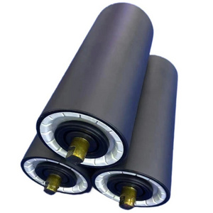 Industry hdpe rubber guide carrier return trough impact conveyor Idler roller for belt conveyor