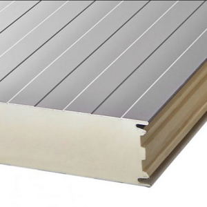 Wholesale Fireproof Polyurethane Foam PU Sandwich Panel Metal Siding Exterior Wall Cladding Panels