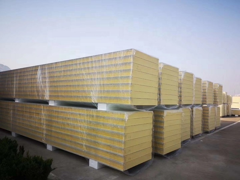 SUPERSEPTEMBER Double Side Metal Insulated Corrugated PU Roof/Wall Clean Room Sandwich Panel Price