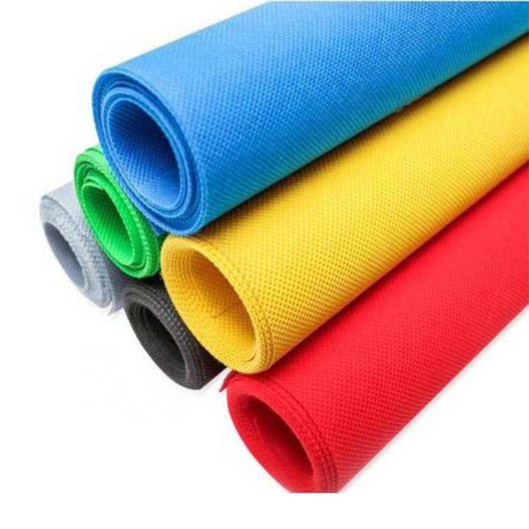 Spunbond Nonwoven 60 70 80 90 100 110 120GSM Colorful Pp 1ton PP Non Woven Fabric