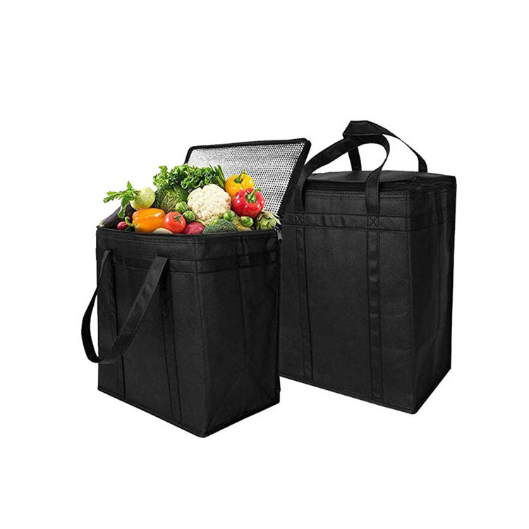 Promotional Kids 6 Can Ice Cool Bag Custom Printed Food Cooling Bag Small Non-Woven Picnic Lunch Tote Bag Large Thermal Insulate