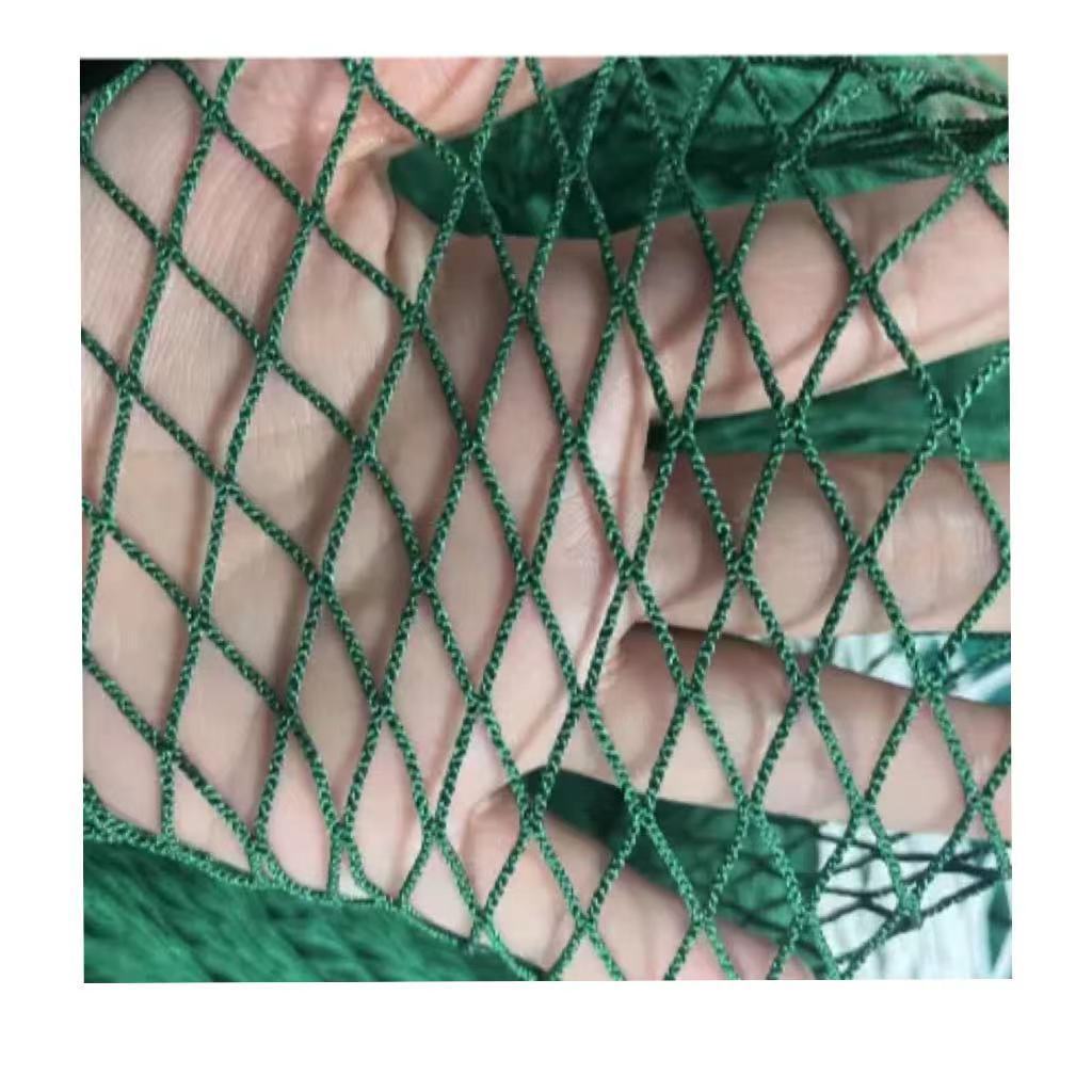 Fishing PET  polyester multifilament Trawl  fishing net knotless  raschel   210D  ply  China manufacture supplier cheapest price