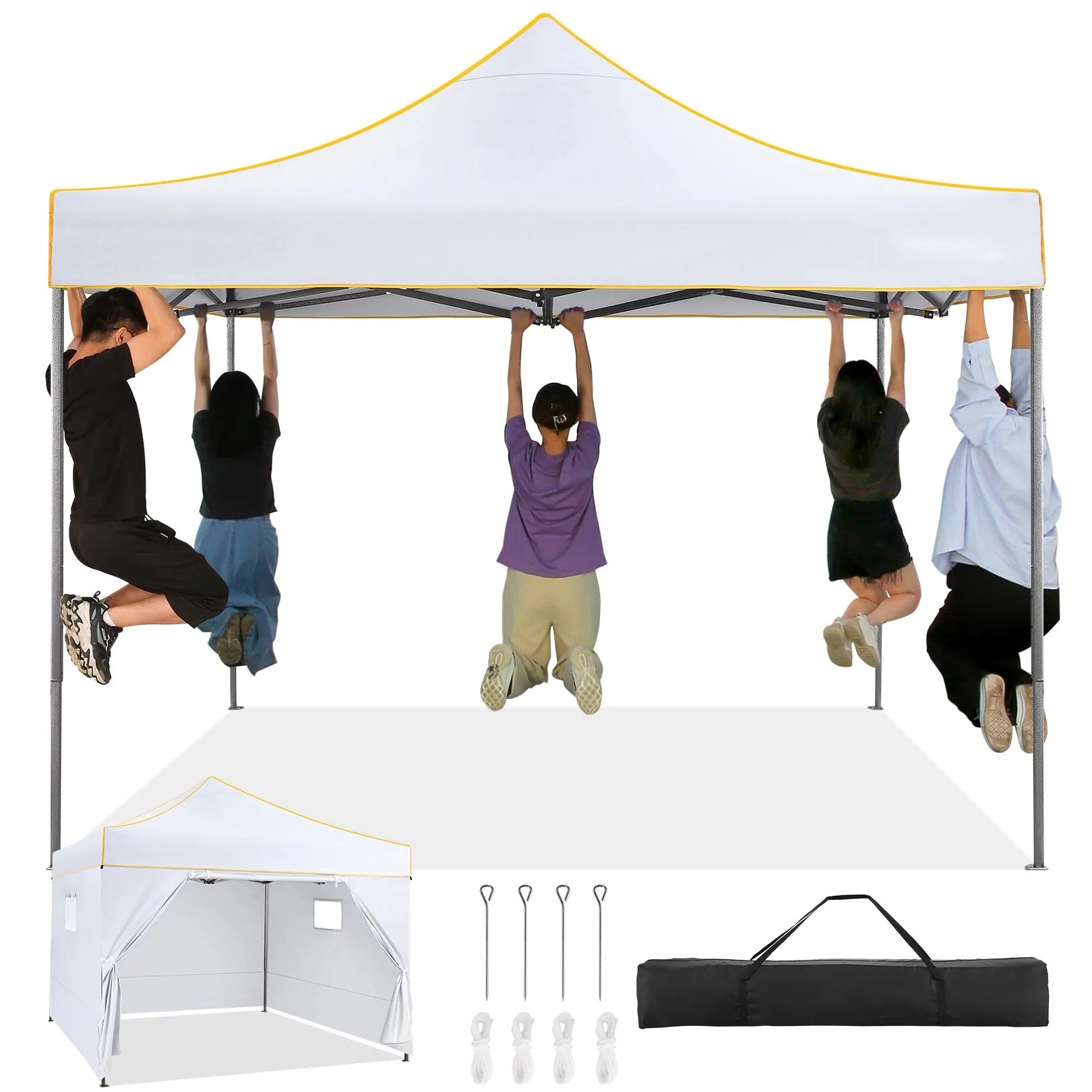 10x10 10x20 10x30 Commercial Event Trade Show Wedding Party Pop Up Heavy Duty Canopy Tent with Roller Bag