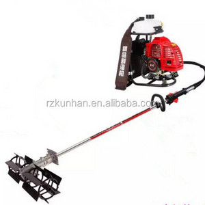 Two stroke Four stroke knapsack gasoline lawn mower electric motor