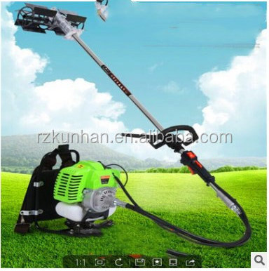 Mini Gasoline Power grass weeder / mini paddy weeder with rotavator spares